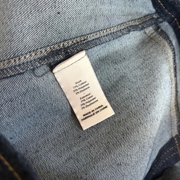 Cinq à Sept NEW Marsha Patch Pocket Kick Flare Jeans Indigo Wash 6 - Picture 7 of 9